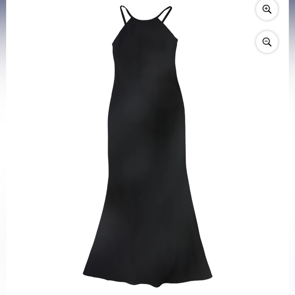 Calvin Klein Black Halter Gown, size 12
